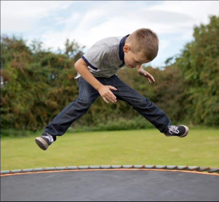 trampoline-on-ground